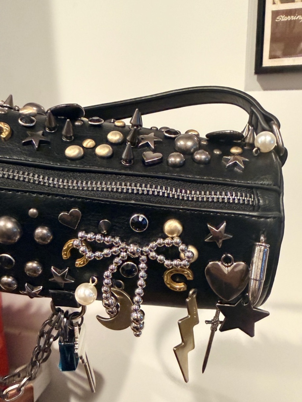 Dolls Kill Current Mood Bolt of Beauty shoulder Bag - Picture 4 of 9